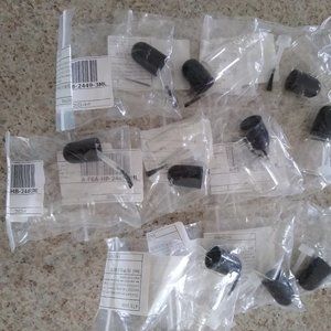 10 Pack 3 ml Nail Polish Bottles with Brush Caps: NWT / Unopened